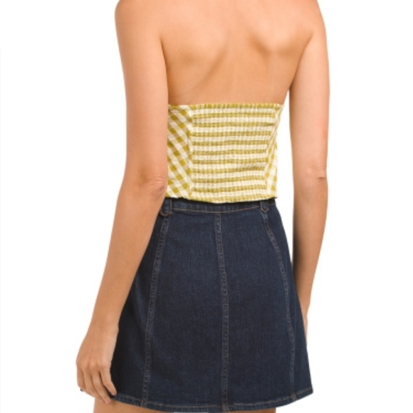 New Free People Retro Leilani Tube Top Size L - Picture 3 of 10